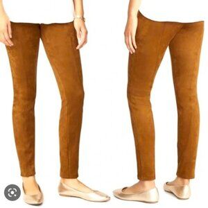 "NWT"Old Navy High-Waisted Stevie Faux-Suede Ponte-Knit Pants For Women- Small‎